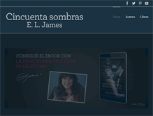 Tablet Screenshot of cincuentasombras.com